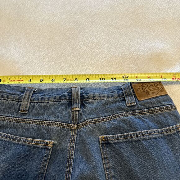 Guide Gear SOFT Flannel Lined Jeans Men 32x30 Carpenter Style Very Warm Workwear - Picture 10 of 12